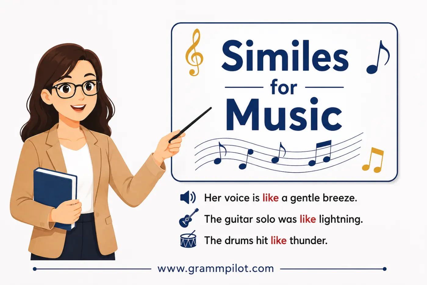 Similes for Music feature