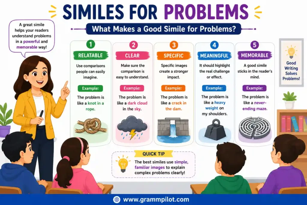 Similes for Problems: What Makes a Good Simile for Problems?