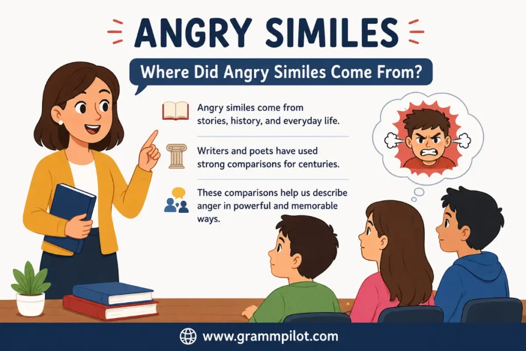 Where Did Angry Similes Come From?