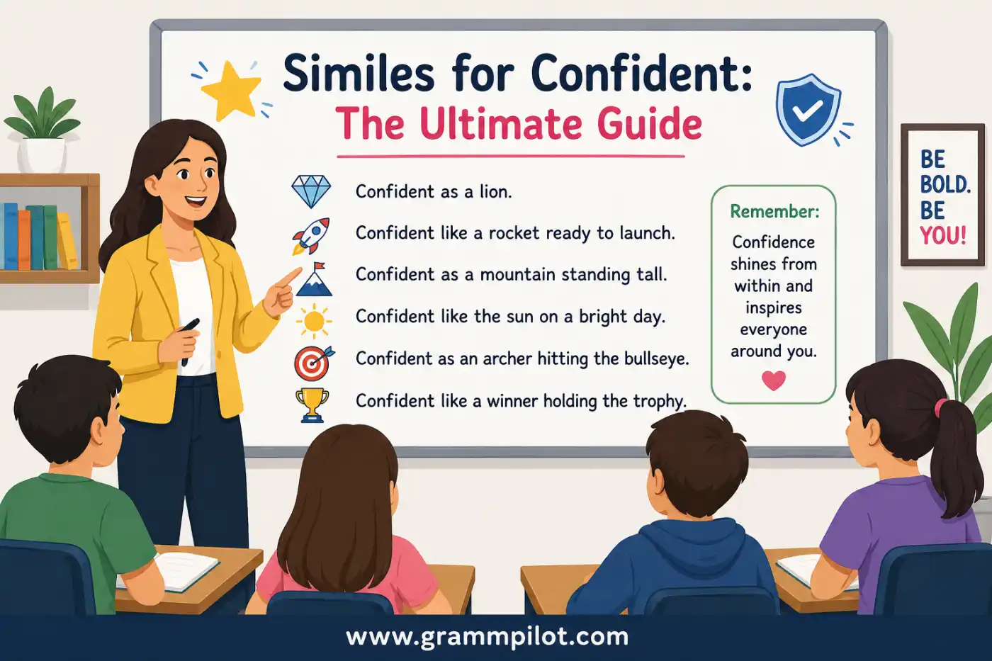 Similes for Confident The Ultimate Guide