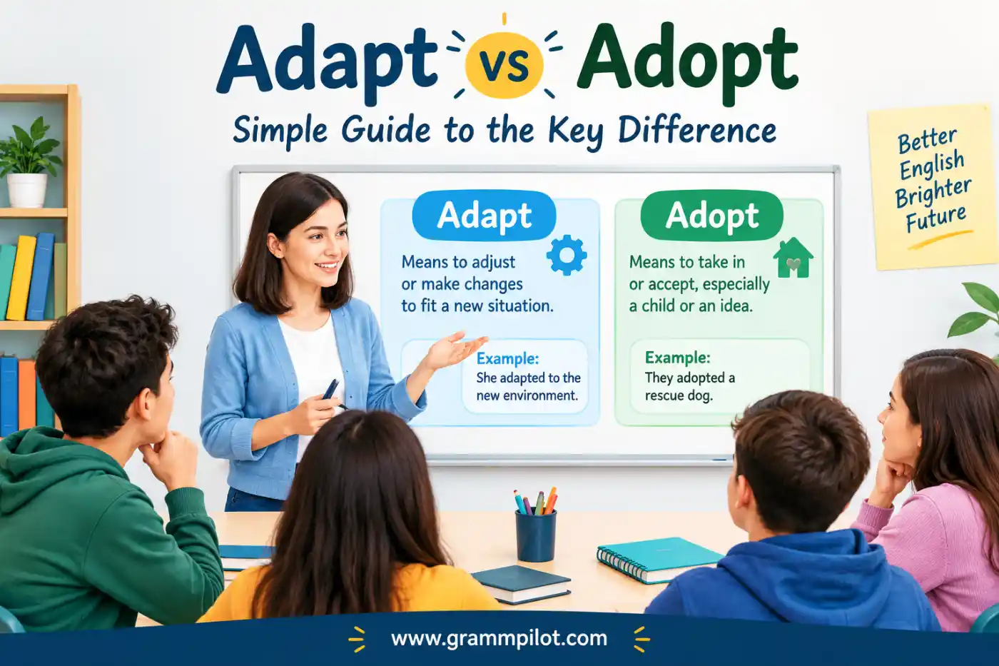 Adapt vs Adopt: Simple Guide to the Key Difference
