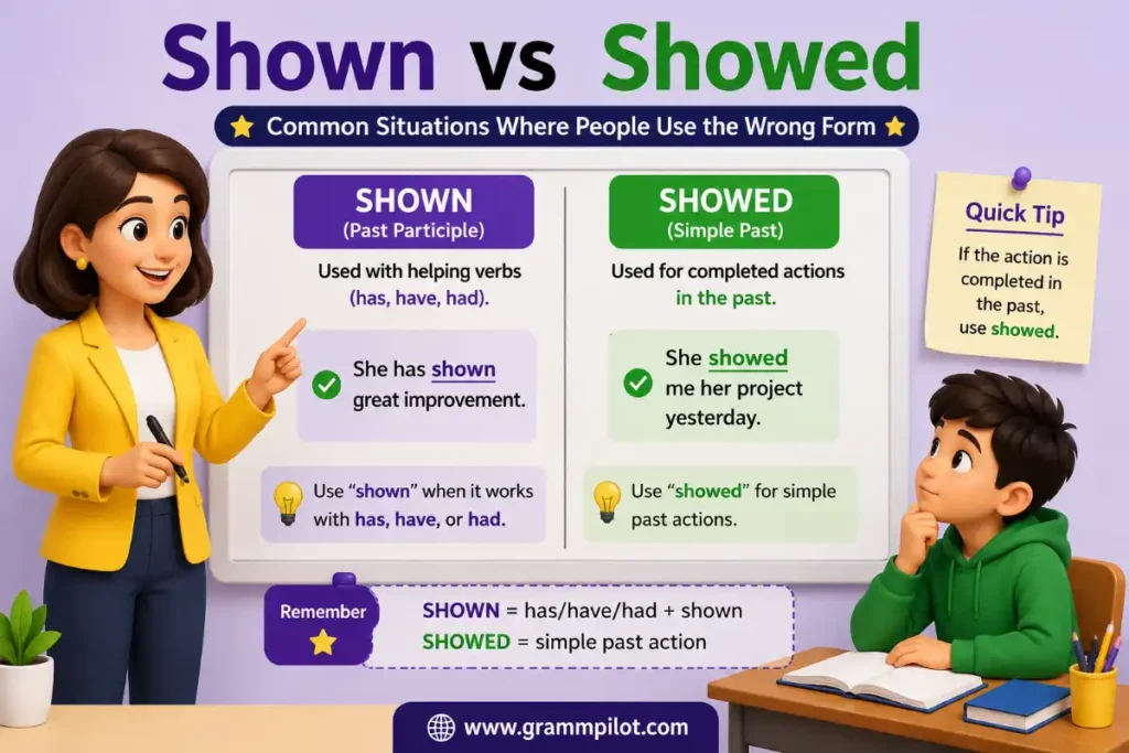 Common Situations Where People Use the Wrong Form