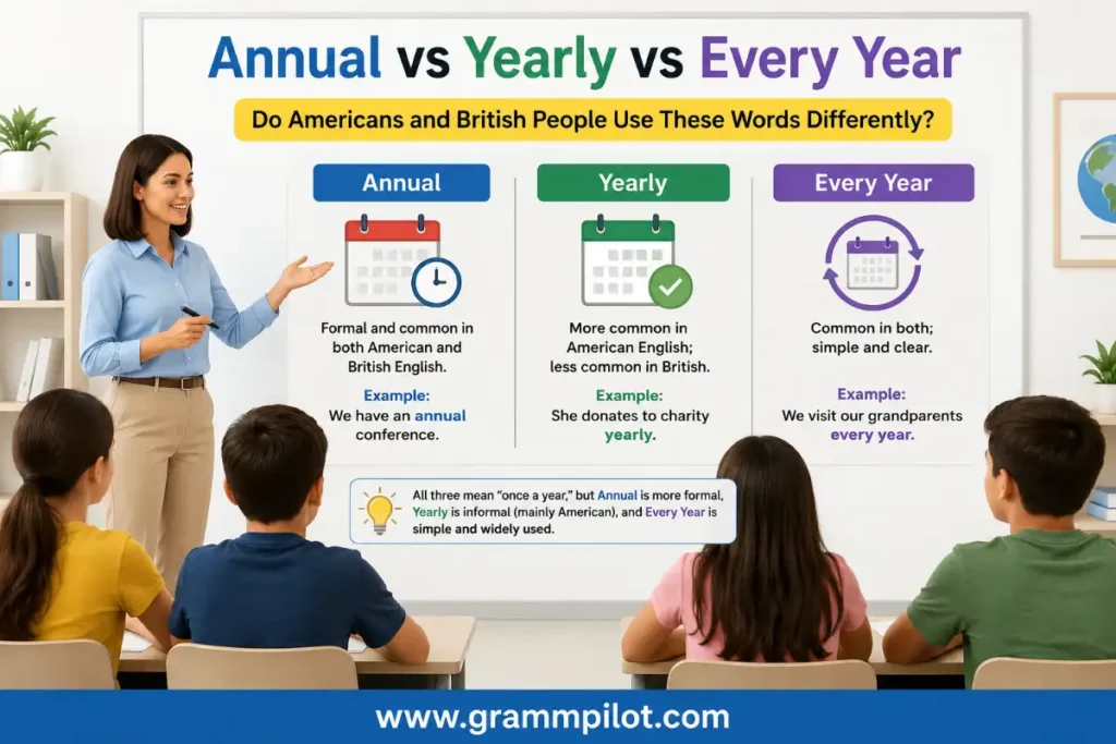 Do Americans and British People Use These Words Differently?