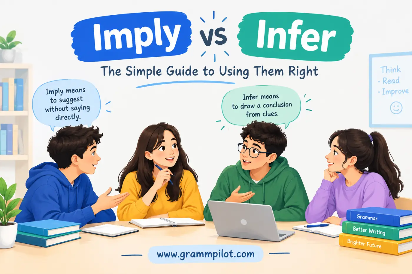 Imply vs Infer