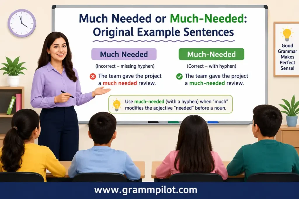 Original Example Sentences