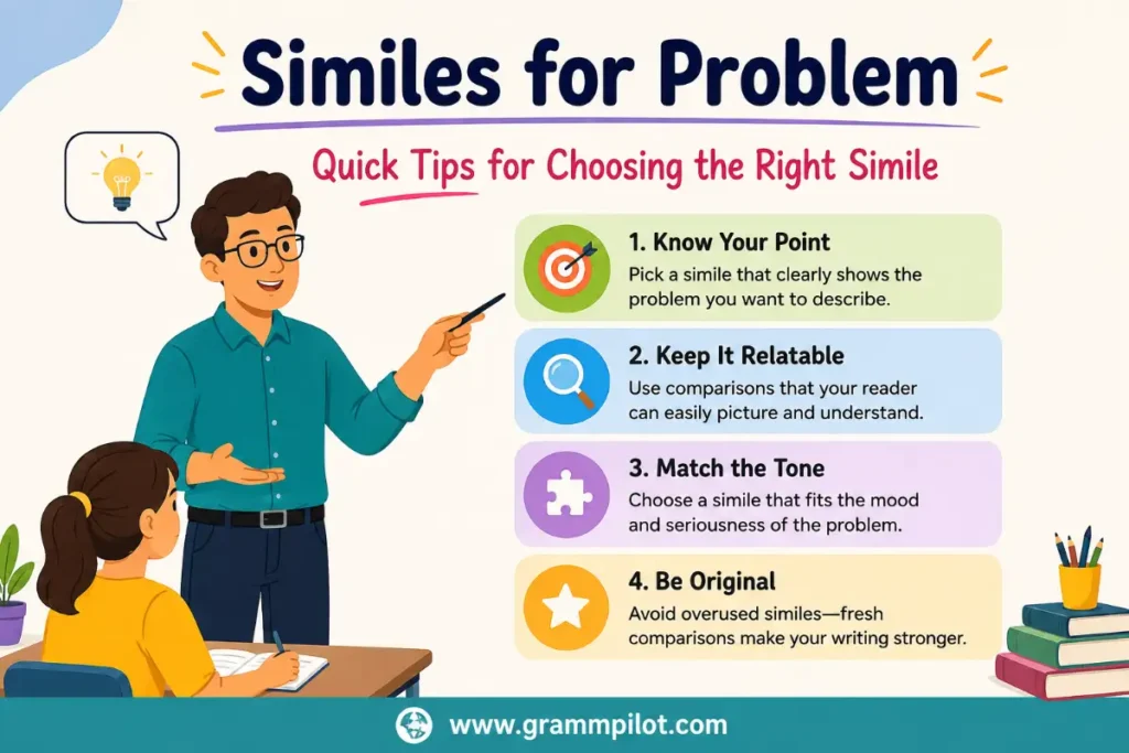 Quick Tips for Choosing the Right Simile