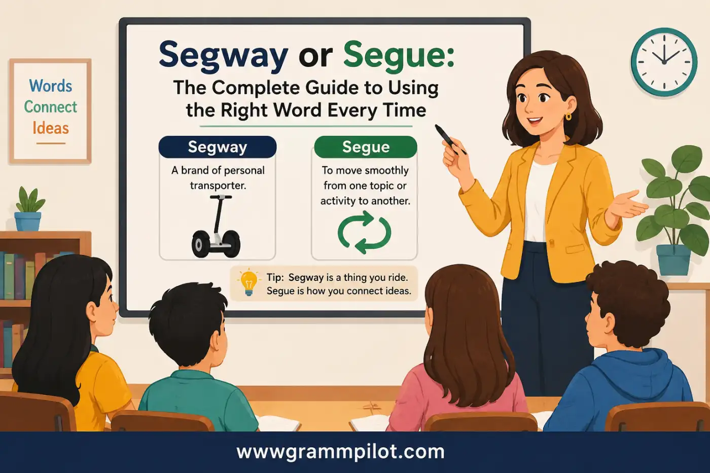 Segway or Segue: The Complete Guide to Using the Right Word Every Time