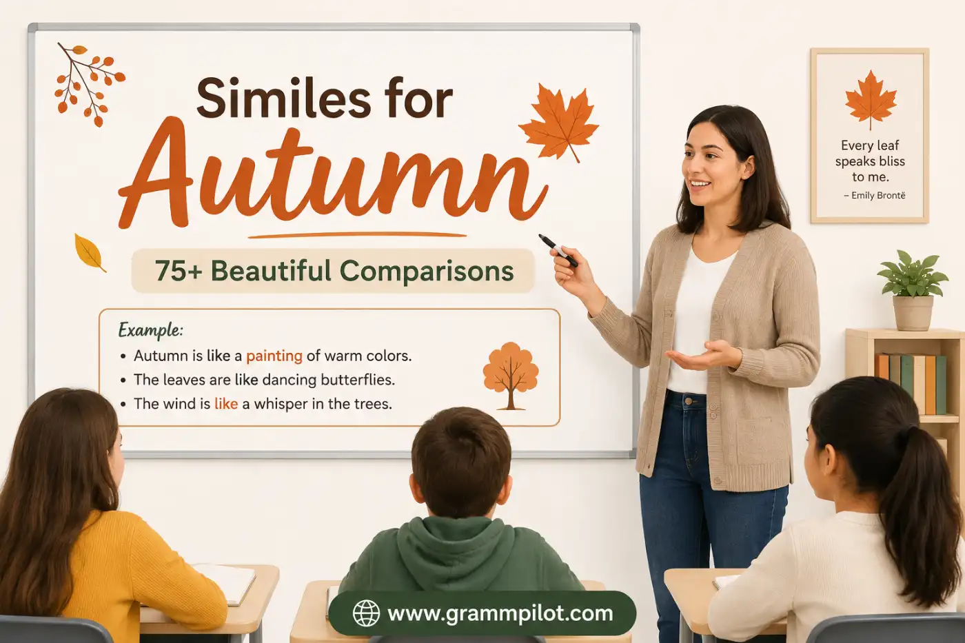 Similes for Autumn: 75+ Beautiful Comparisons