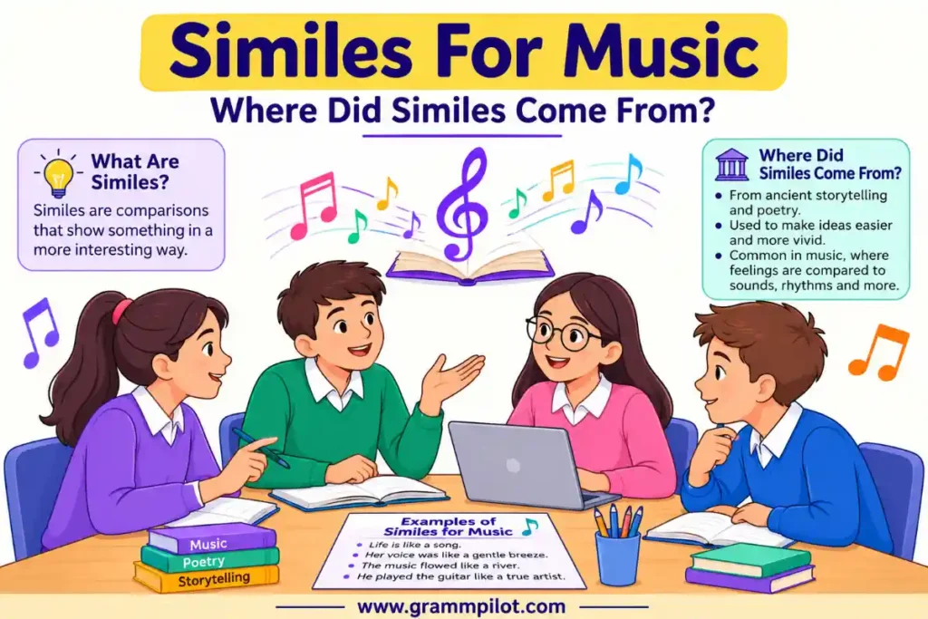 Similes for Music: Where Did Similes Come From?