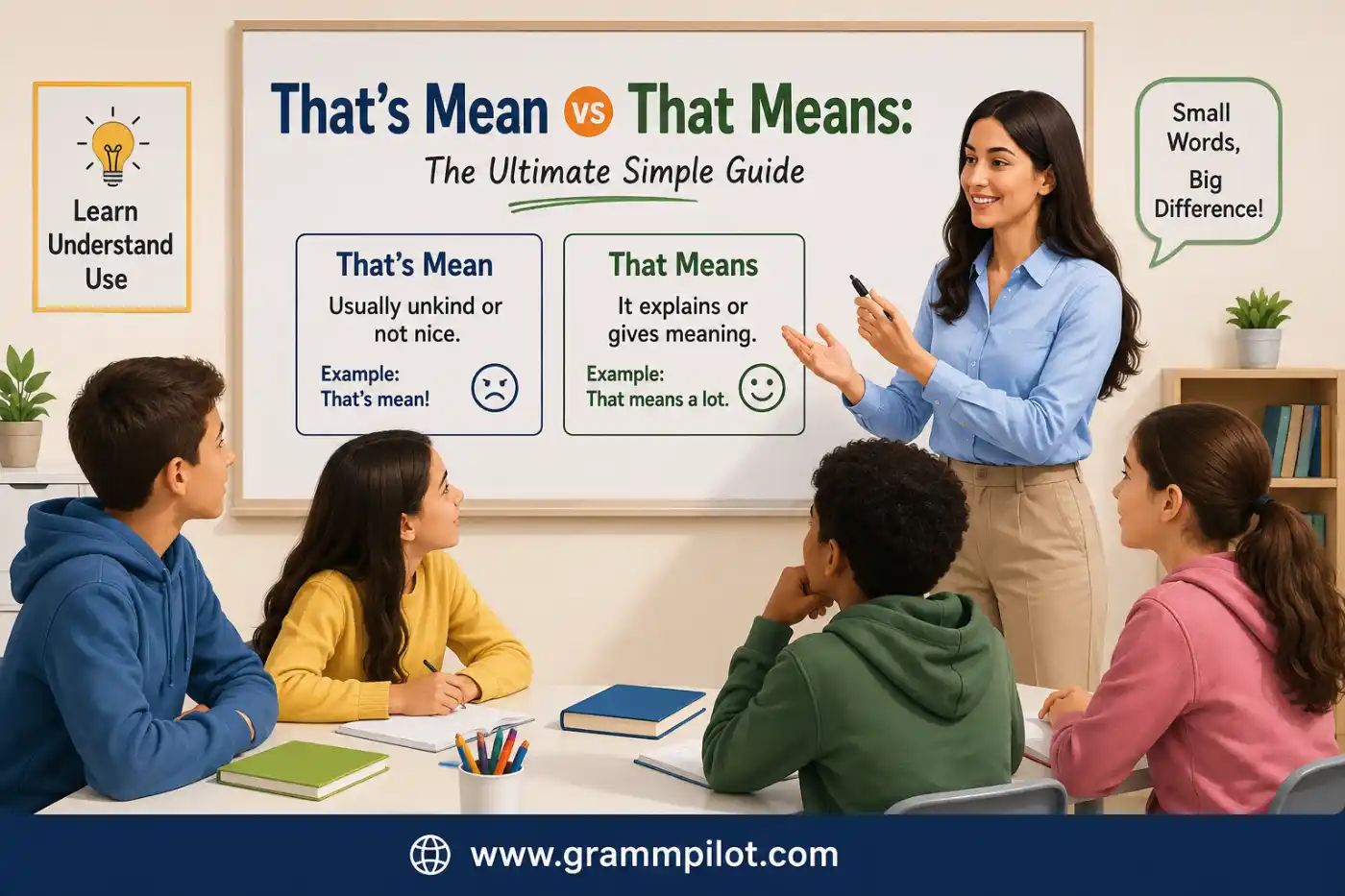 That's Mean vs That Means: The Ultimate Simple Guide