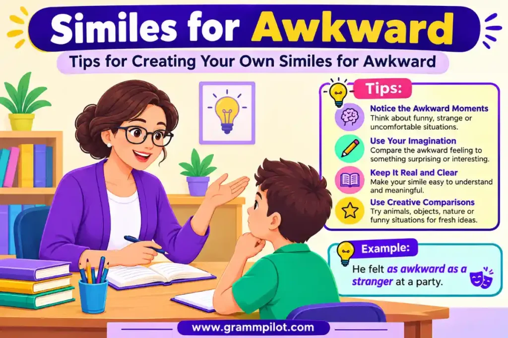 Tips for Creating Your Own Similes for Awkward