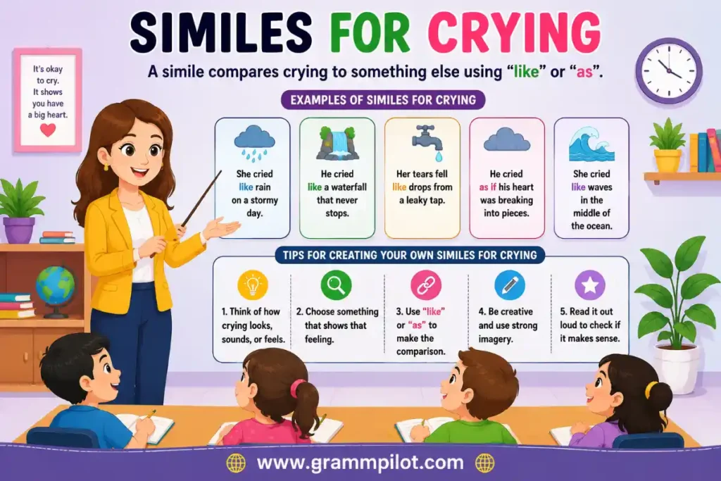 Tips for Creating Your Own Similes for Crying