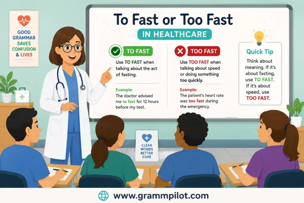 To Fast or Too Fast in Healthcare