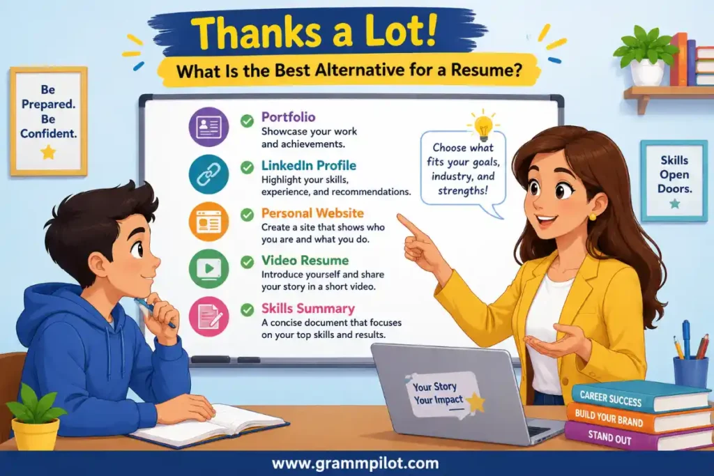 What Is the Best Alternative for a Resume?