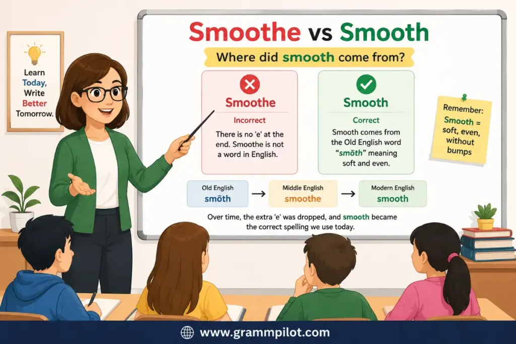  Where did smooth come from?
