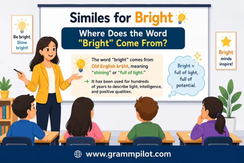 Where Does the Word "Bright" Come From?