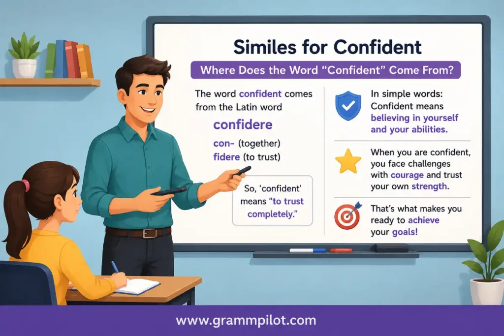 Where Does the Word "Confident" Come From?