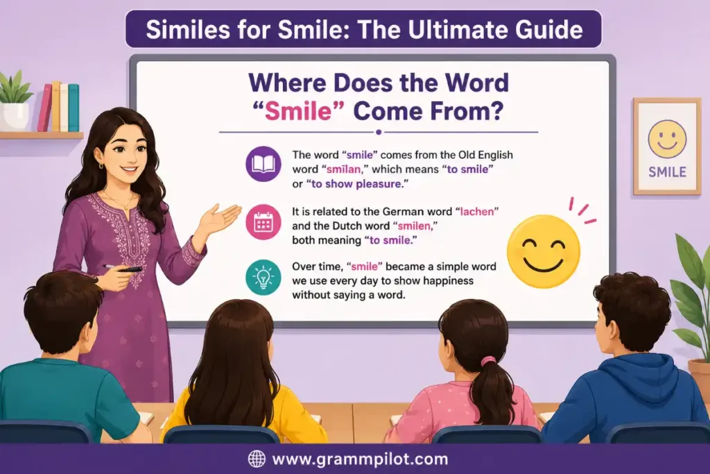 Where Does the Word "Smile" Come From?
