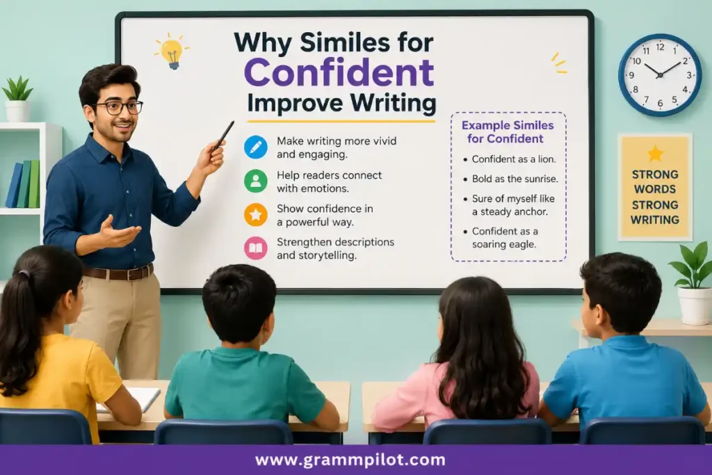 Why Similes for Confident Improve Writing
