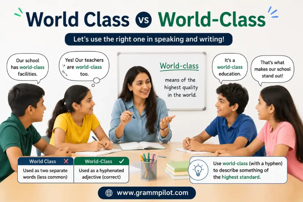 World-class in speaking