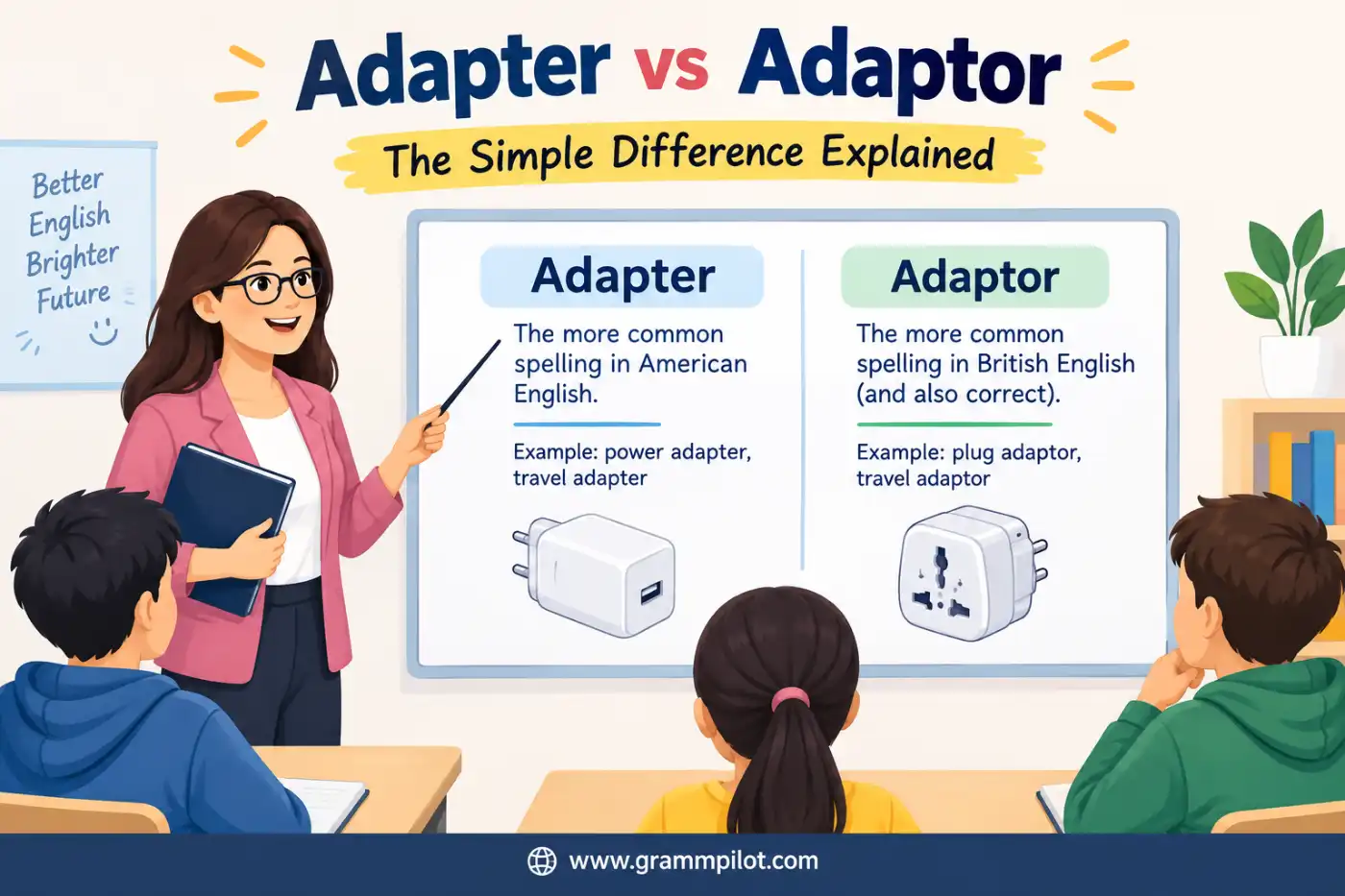 Adapter vs Adaptor: The Simple Difference Explained