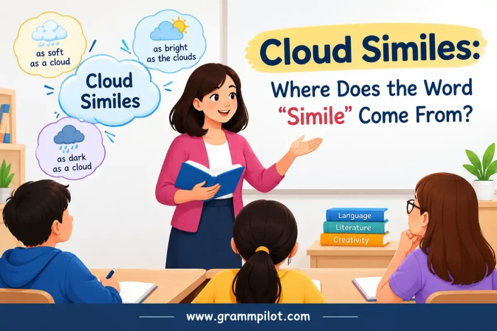 Cloud Similes: Where Does the Word “Simile” Come From?