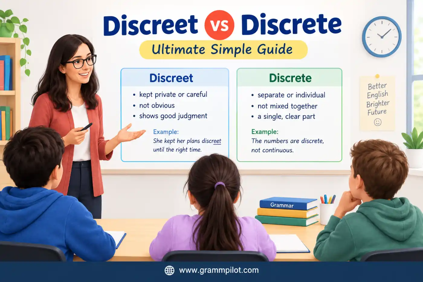 Discreet vs Discrete: Ultimate Simple Guide