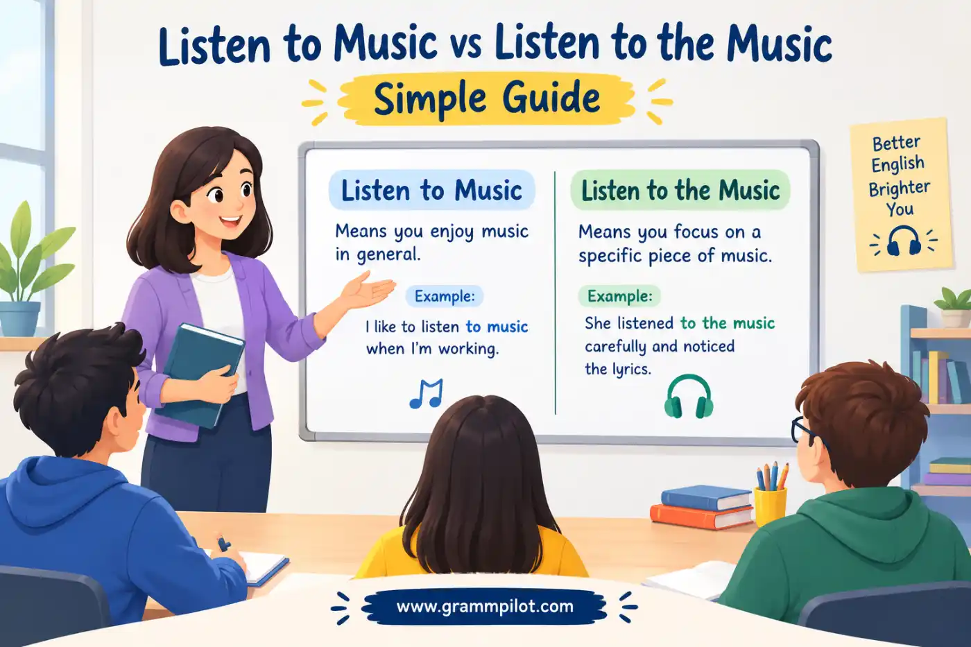 Listen to Music vs Listen to the Music: Simple Guide