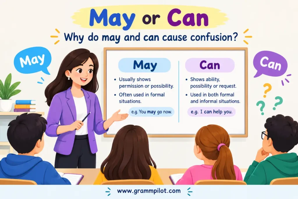 May or Can: Why do may and can cause confusion?