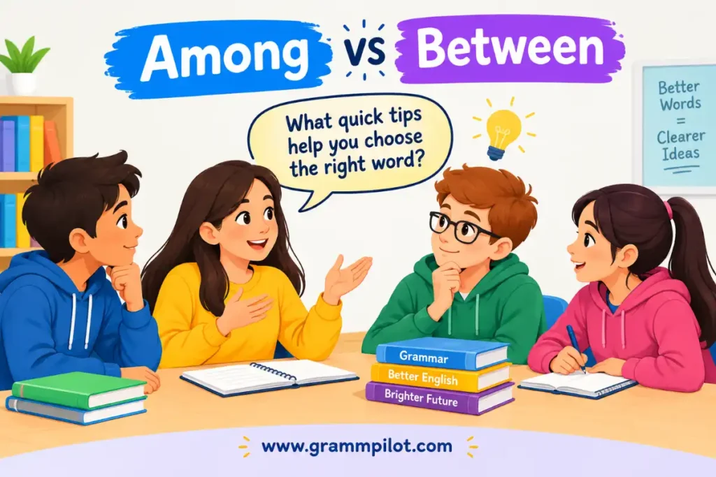 What quick tips help you choose the right word?