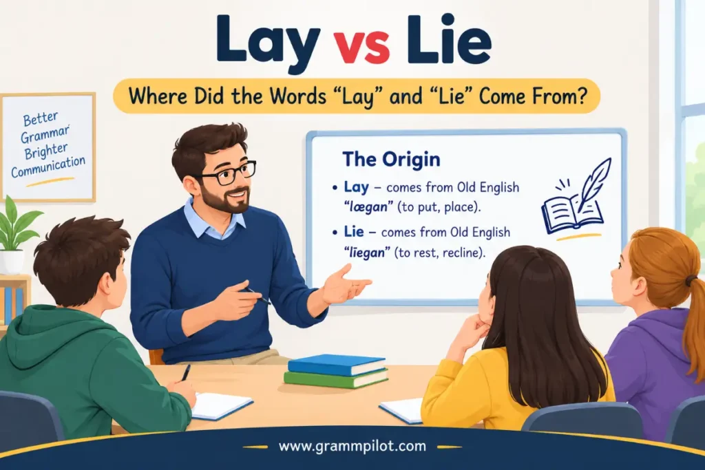 Where Did the Words “Lay” and “Lie” Come From?