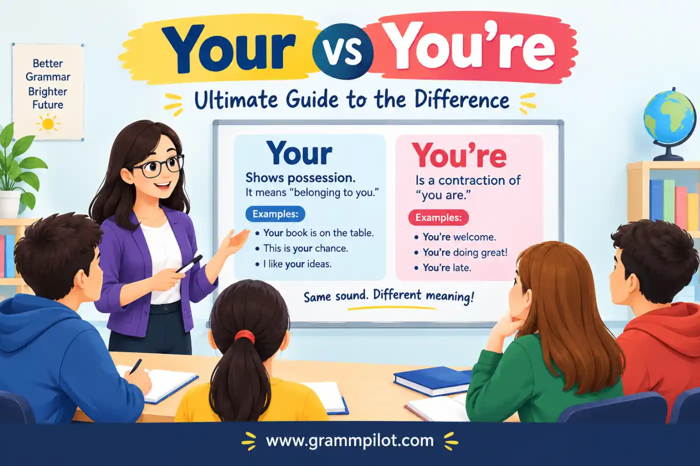 Your vs You're: Ultimate Guide to the Difference