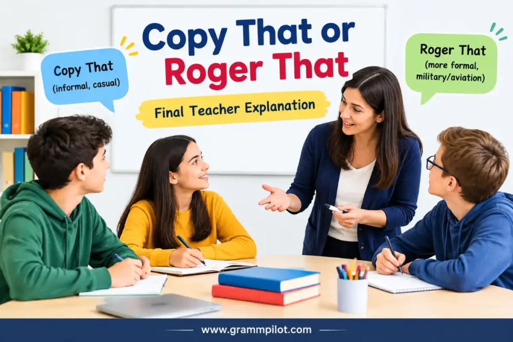 Final Teacher Explanation