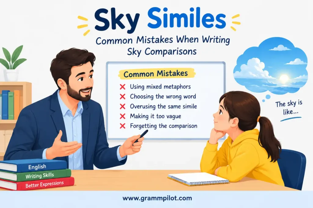 Common Mistakes When Writing Sky Comparisons