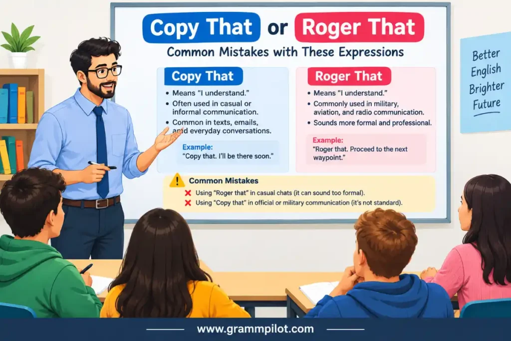 Common Mistakes With These Expressions