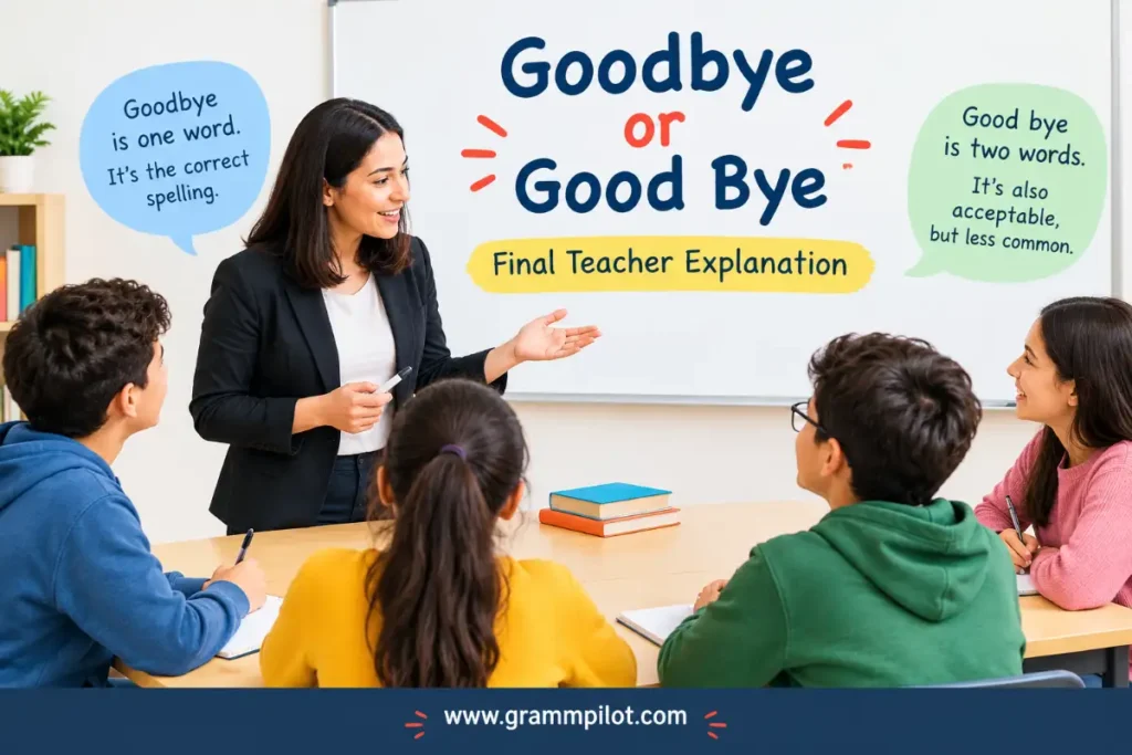 Final teacher explanation