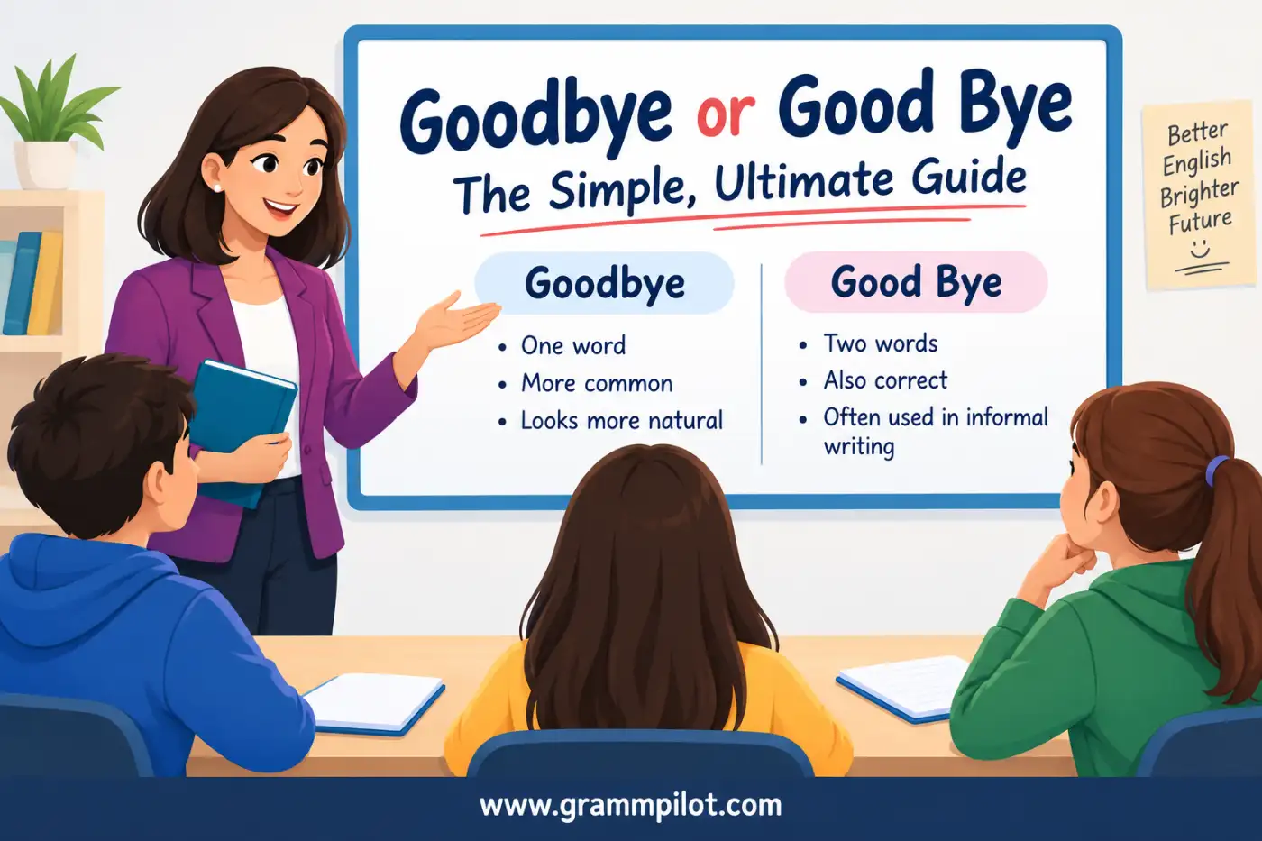 Goodbye or Good Bye: The Simple, Ultimate Guide