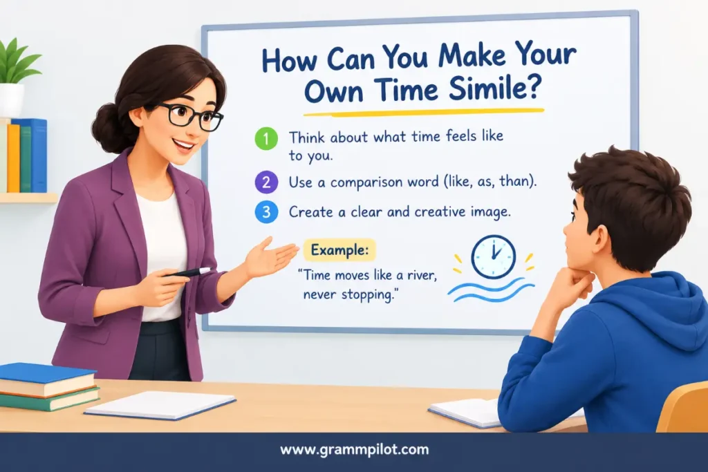 How Can You Make Your Own Time Simile?