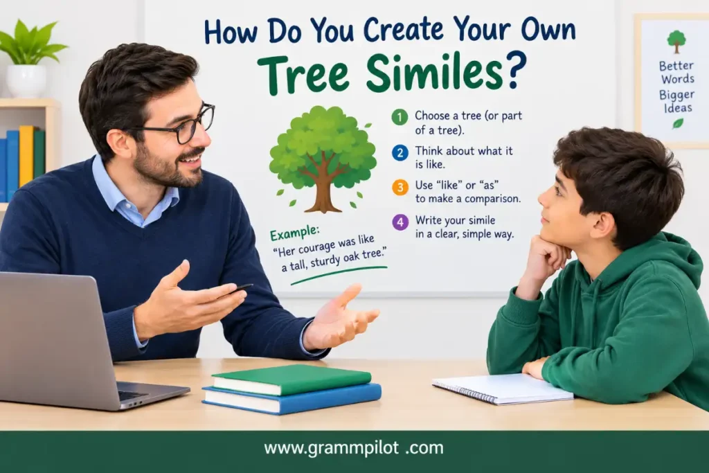 How Do You Create Your Own Tree Similes?