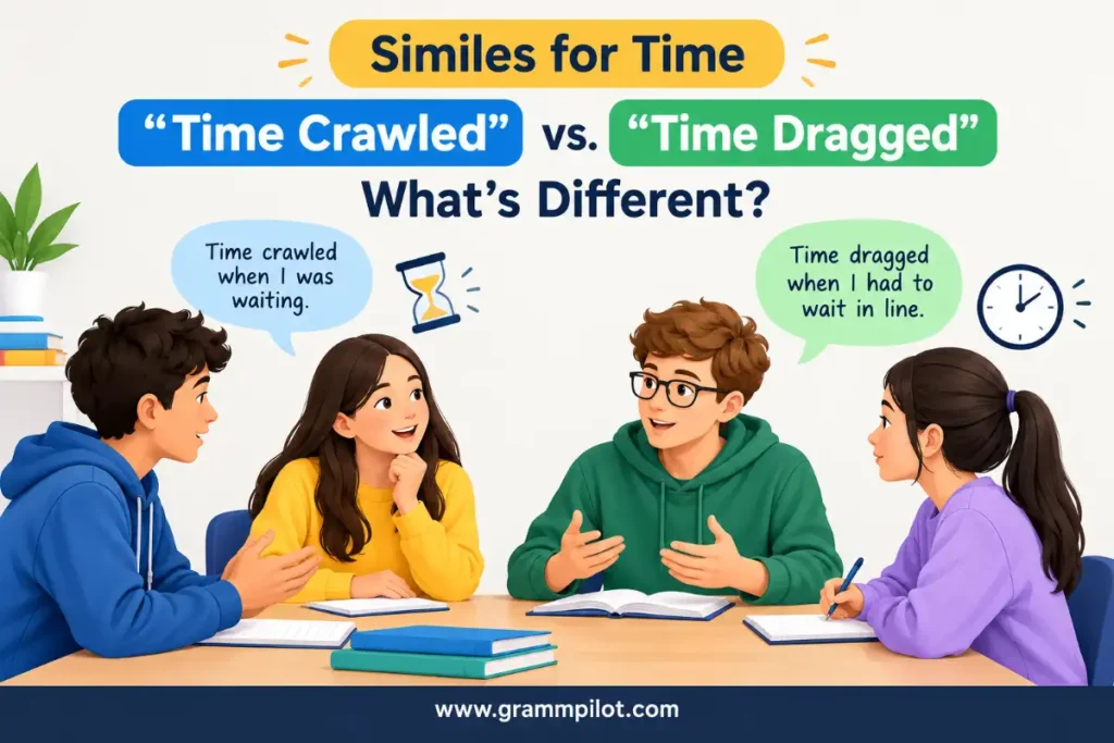 “Time Crawled” vs. “Time Dragged”: What's Different?
