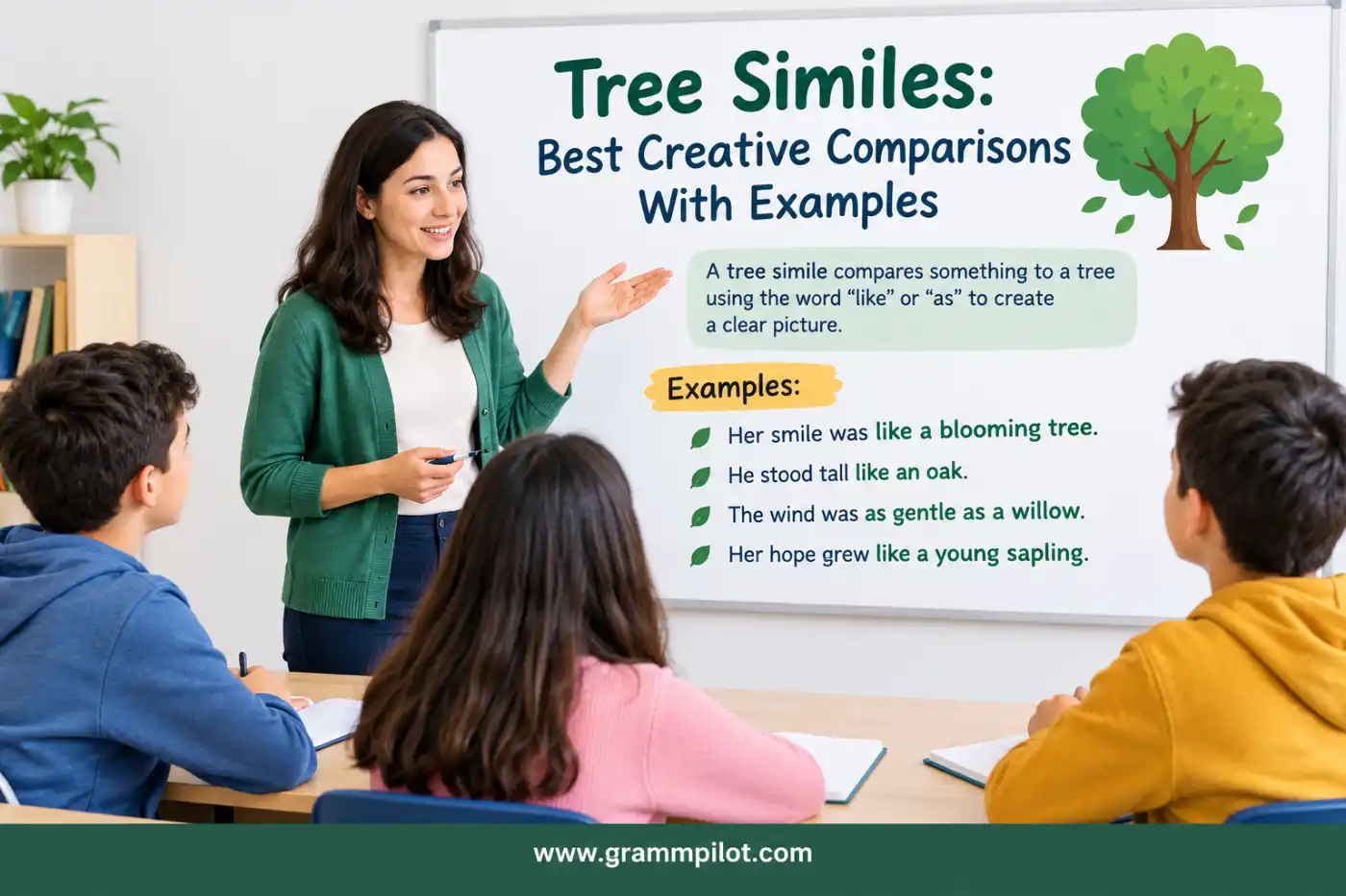 Tree Similes: Best Creative Comparisons With Examples