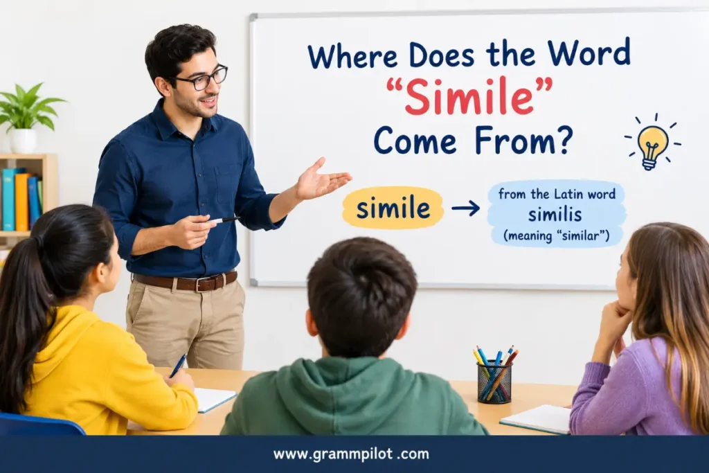 Where Does the Word “Simile” Come From?