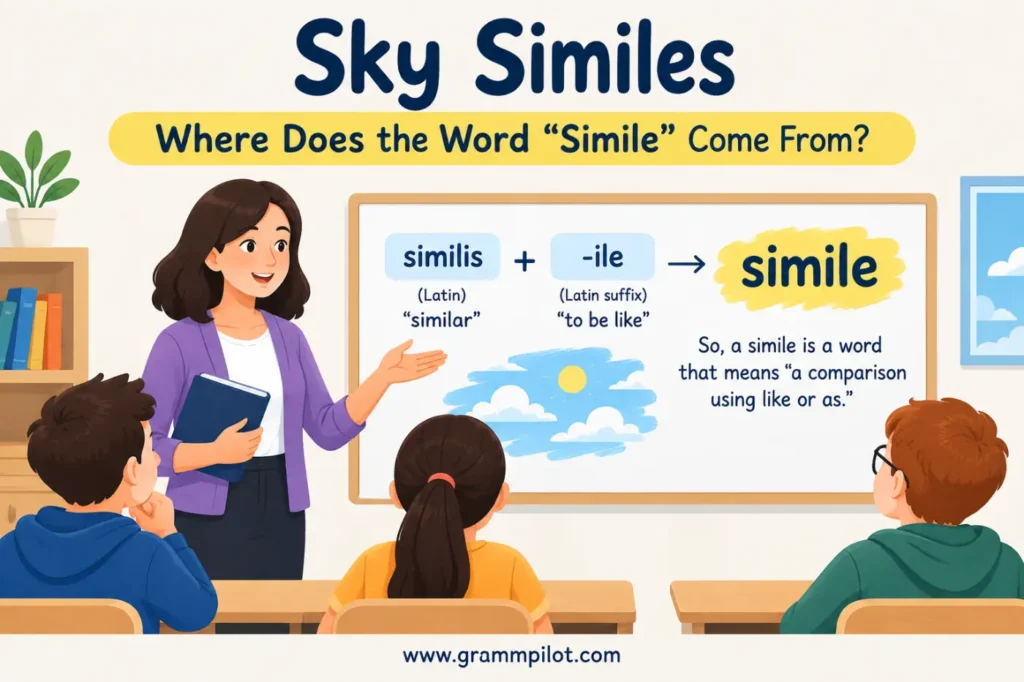 Where Does the Word "Simile" Come From?