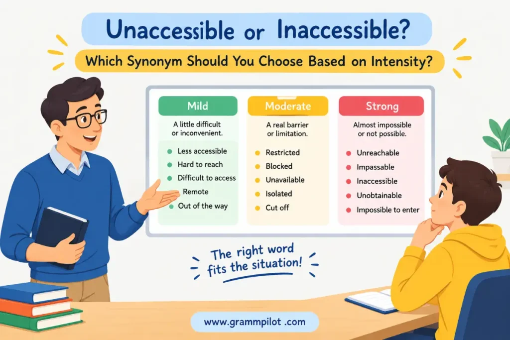 Which Synonym Should You Choose Based on Intensity?